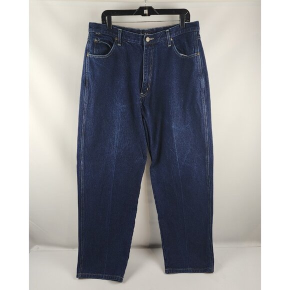Sean John Jeans Mens 36x32 Denim Blue Y2K Hip Hop Baggy Hong Kong - Picture 1 of 10
